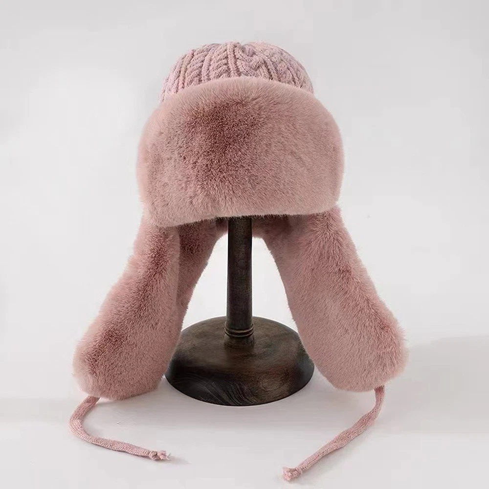 Winter Trapper Hat - Winter Hat Warm Women Trapper Hat