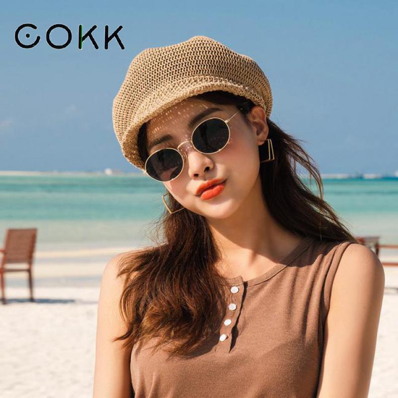 Visor Sun Hat - Octagonal Beret Women Sun Hat Painter