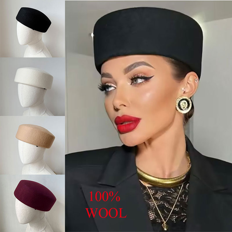 Fedora Hat Wool - Classic TOMKHU Brand Fedora Hat Women