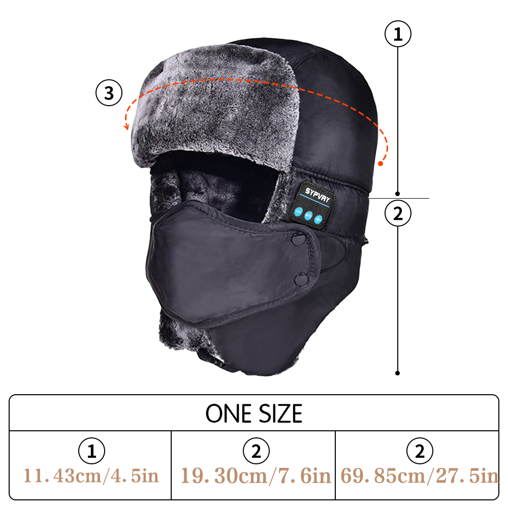 Winter Trapper Hat for Men Wom - Trapper Hat Ear Flap review and price