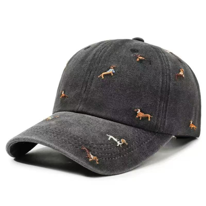 Dachshund Embroidery Washed Co - Golf Cap Dad review and price