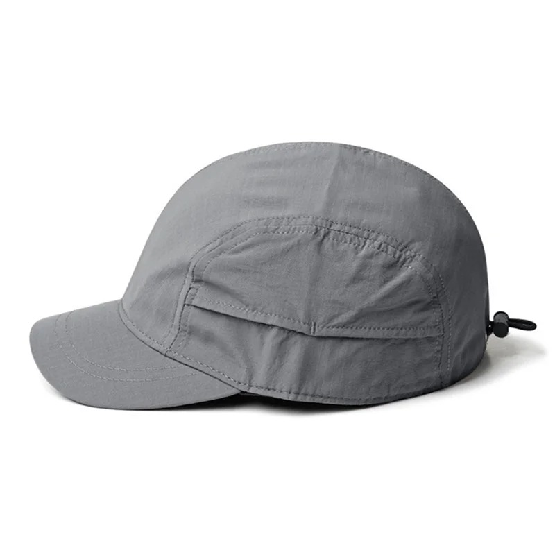 Short-brimmed Solid Color Base - Baseball Cap Structured review and price