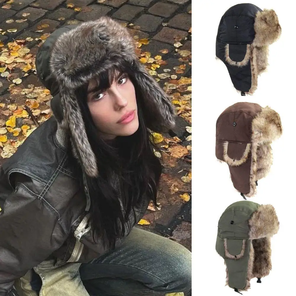 1PC Winter Trapper Aviator Tro - Trapper Hat Ear Flap review and price