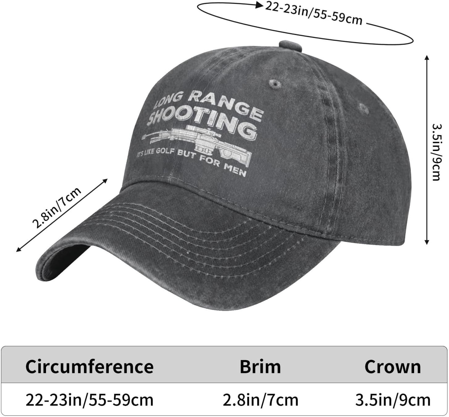 Funny Hat Long Ranges Shooting - Golf Cap Dad review and price
