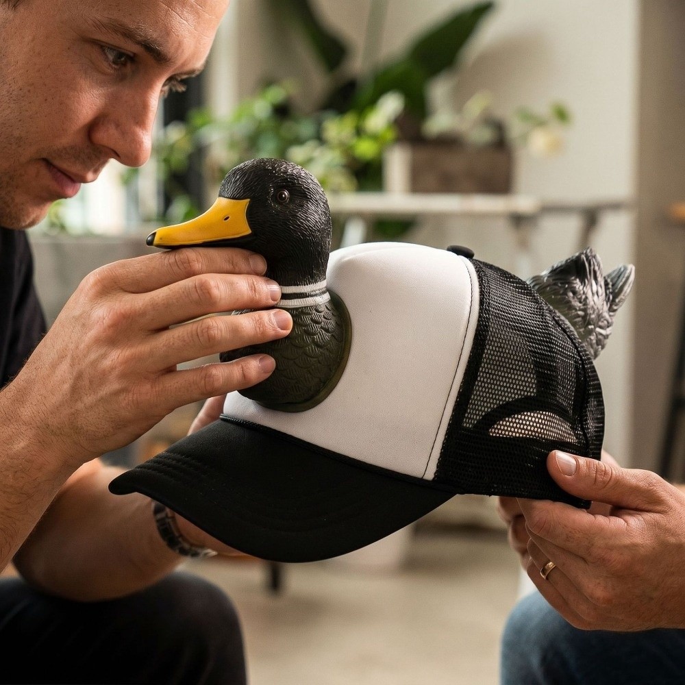 Funny 3D Duck Mesh Baseball Ca - Trucker Cap Mesh review and price