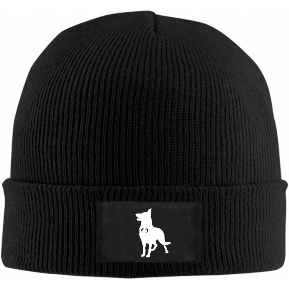 German Shepherd With Heart Bea - Beanie Cuffed Knit review and price