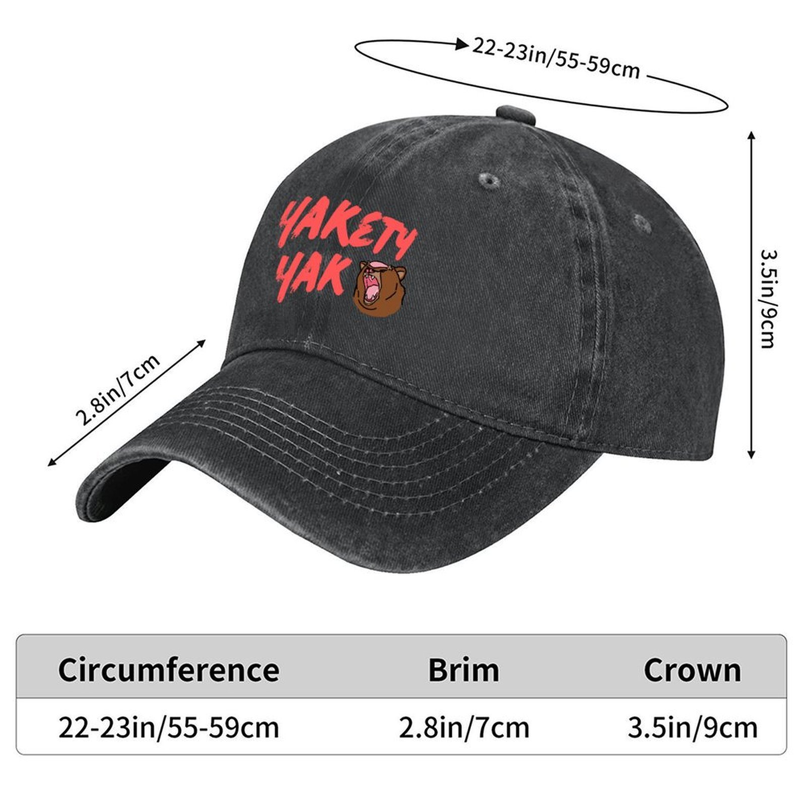 Yakety yak Baseball Cap dad ha - Dad Hat Cotton review and price