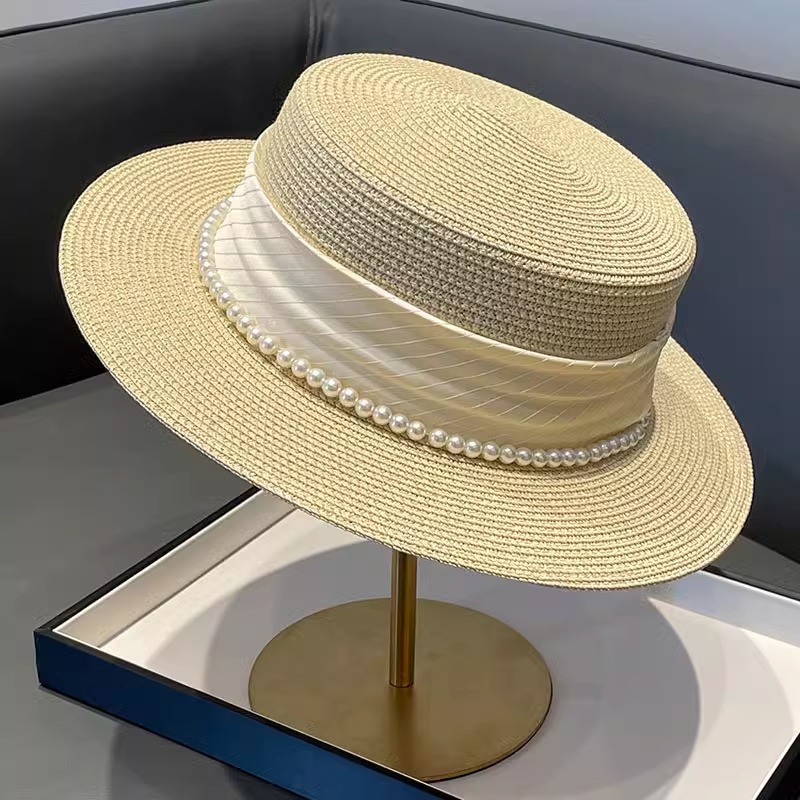 2025 New Style Hat Retro Flat  - Sun Hat Wide Brim review and price