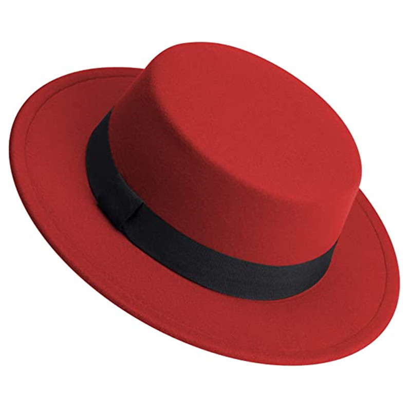 Men Women White Fedora Hat Fla - Fedora Hat Wool review and price