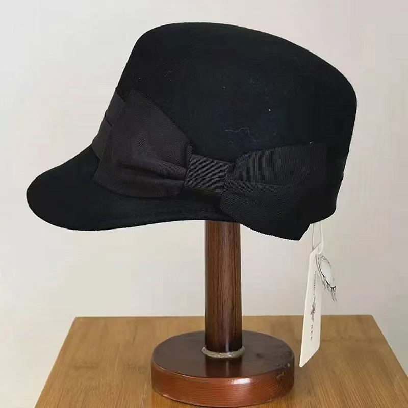 Autumn And Winter Woman Solid  - Fedora Hat Wool review and price