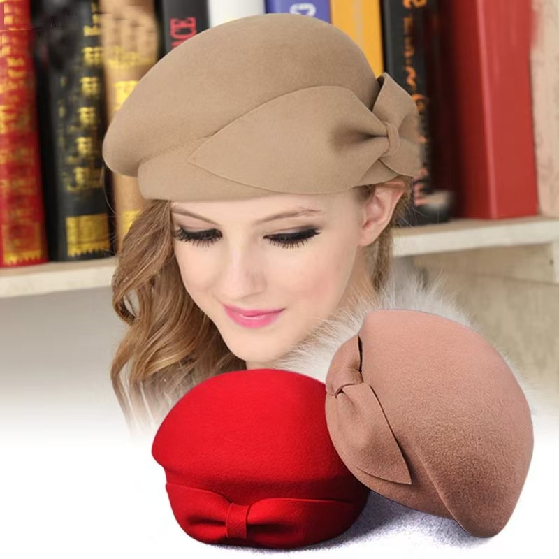 wool Vintage Warm Wool Winter  - Beret French Wool review and price