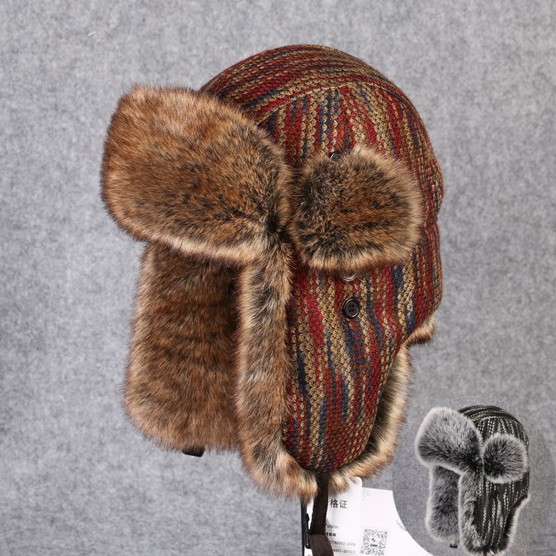 B-8433 Man Bomber Hat Rex Rabb - Trapper Hat Ear Flap review and price